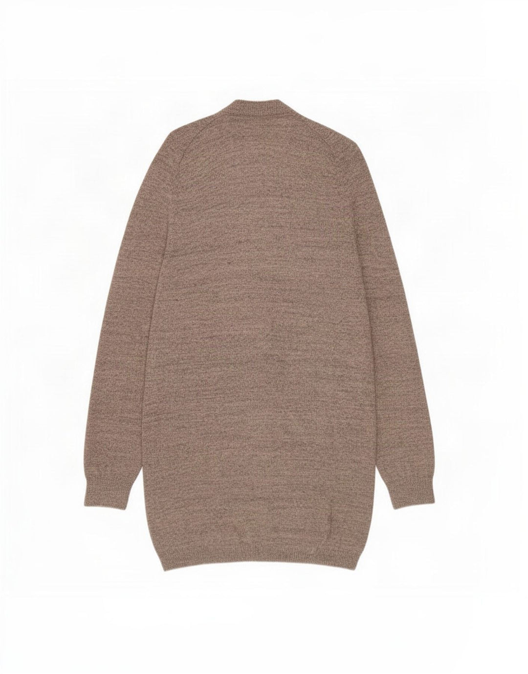 Zara Womens Longline Open Cardigan Sweater UK 10 Small Grey