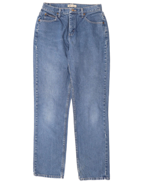 Lee Womens Riders Højtaljede tilspidsede jeans US 10 Large W32 L34 Blue