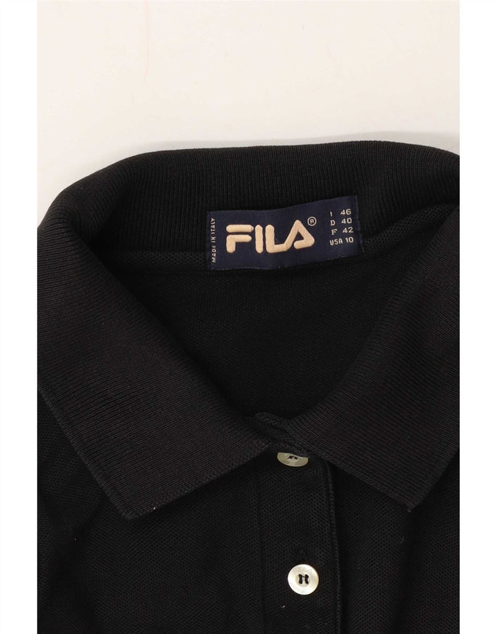 Fila ærmeløs poloshirt til kvinder IT 46 Large Sort