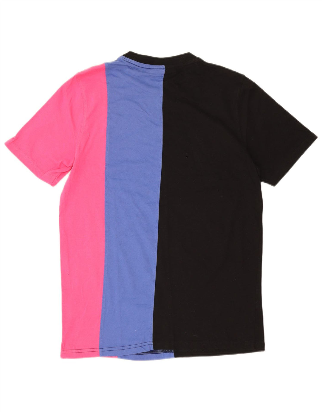 Fila Herre grafisk T-shirt Top Lille flerfarvet Colourblock Bomuld