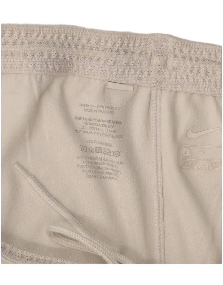 NIKE Inter Milan sportsshorts til mænd, store hvide polyester