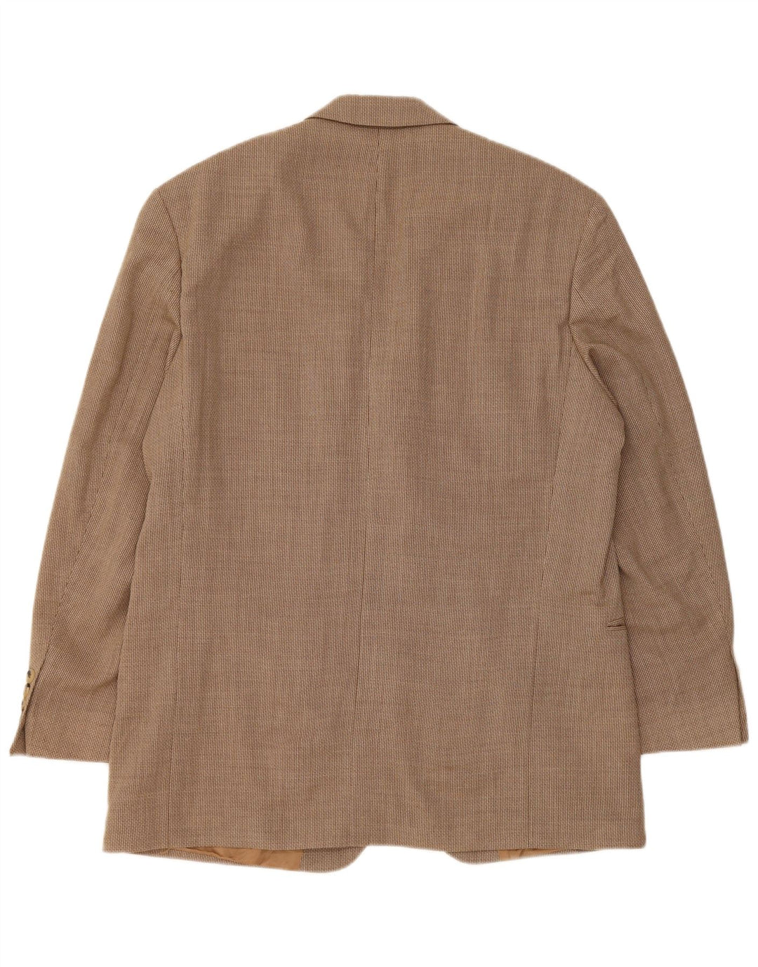 HUGO BOSS Mens Einstein 3 Button Blazer Jacket UK 38 Medium Brown