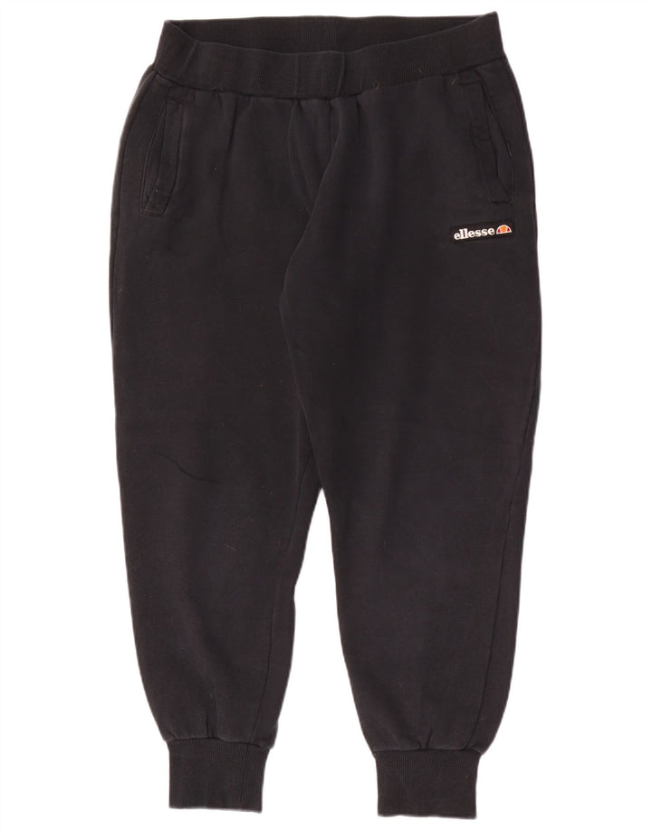Ellesse Womens Træningsdragt Bukser Joggers UK 12 Medium Black