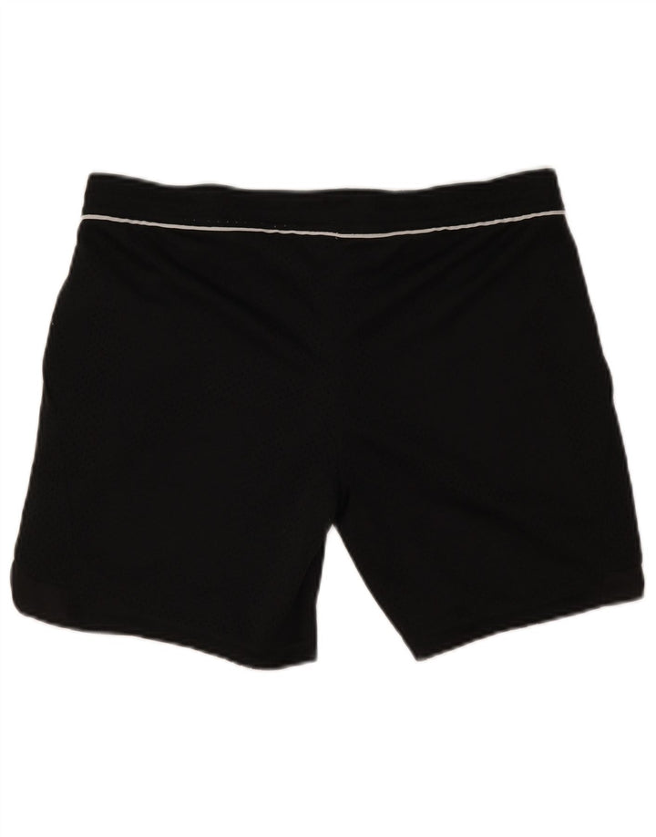 Reebok Sportshorts til kvinder UK 8/10 Small Black Polyester