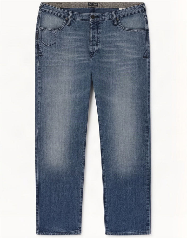 Armani Dame Slim Jeans W34 L29 Blå