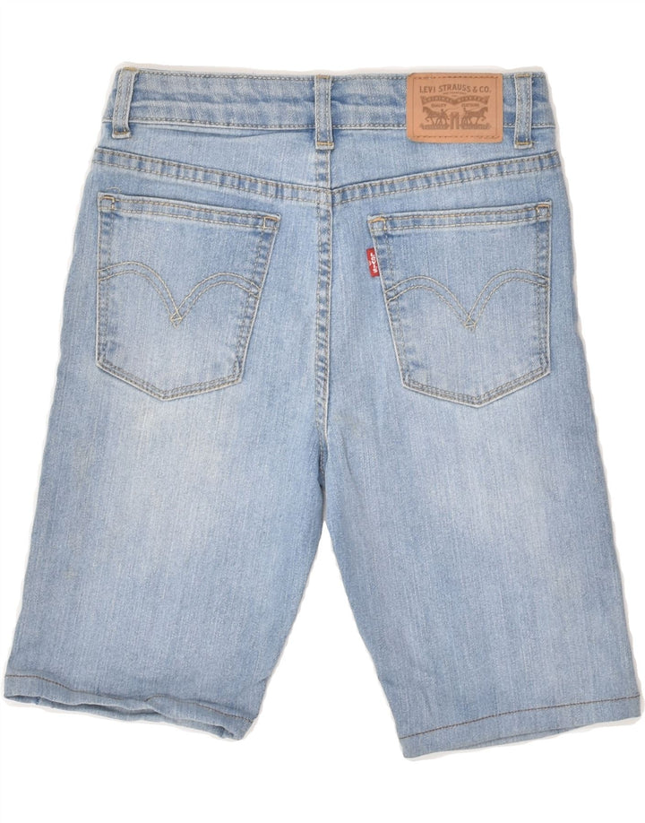 LEVI'S Boys Girlfriend Denim Shorts 9-10 Years W22  Blue Cotton | Vintage Levi's | Thrift | Second-Hand Levi's | Used Clothing | Messina Hembry 