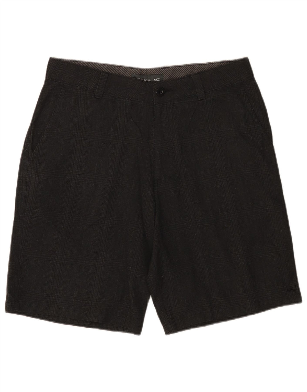 O'NEILL Chino Shorts til mænd W32 mellemgrå ternet polyester