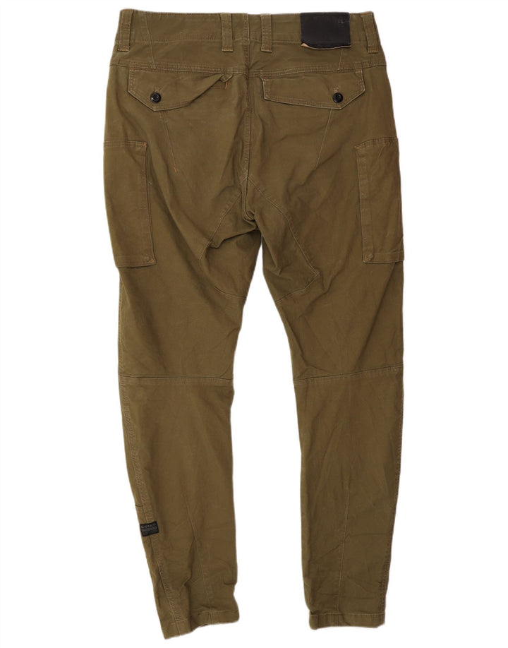 G-STAR Herre Banana Slim Cargo Bukser W34 L30 Khaki Cotton Army