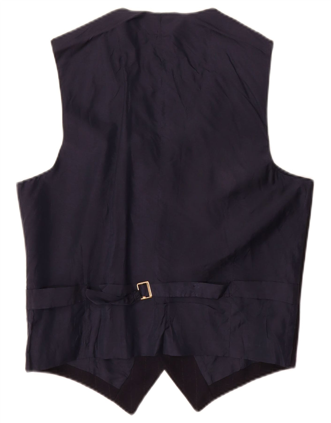 Vintage herrevest lille marineblå stribet