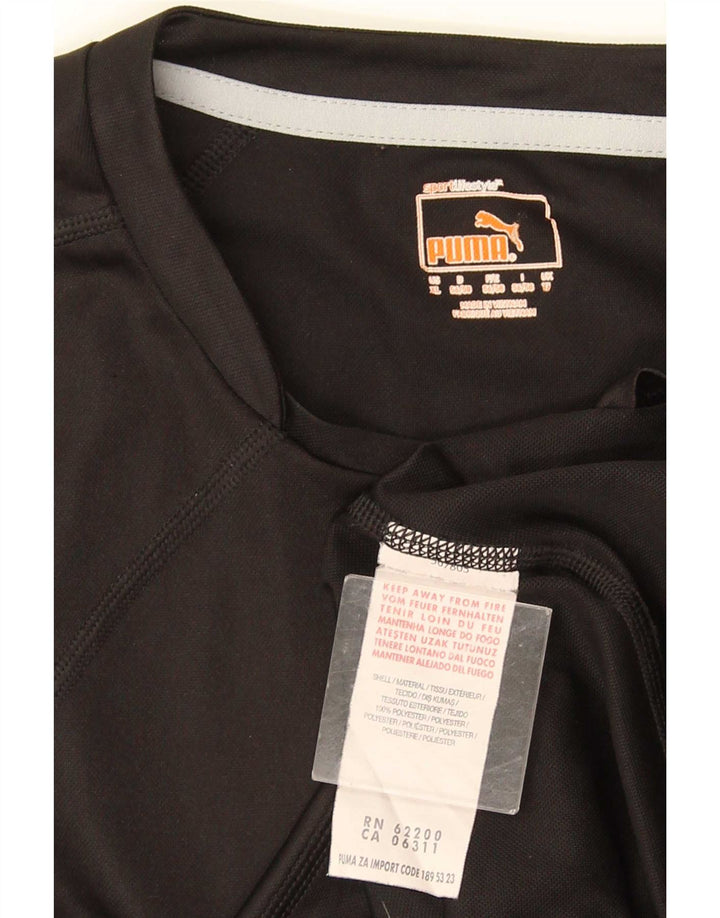 Puma Herre T-Shirt Top XL Sort Polyester
