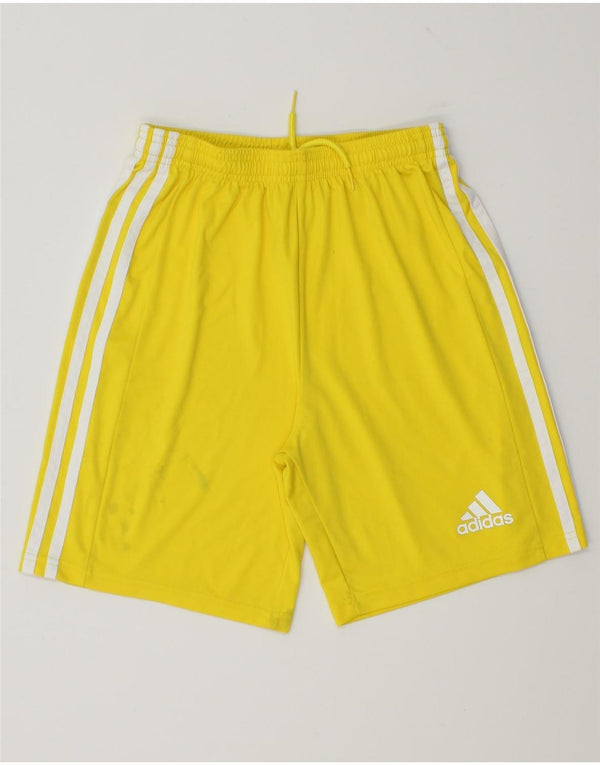 Adidas Boys Aeroready Sports Shorts 15-16 år Gul polyester