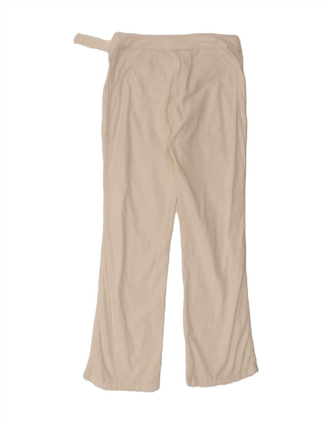SERGIO TACCHINI Womens Straight Suit Trousers EU 40 Medium W30 L28 White Vintage Sergio Tacchini and Second-Hand Sergio Tacchini from Messina Hembry 