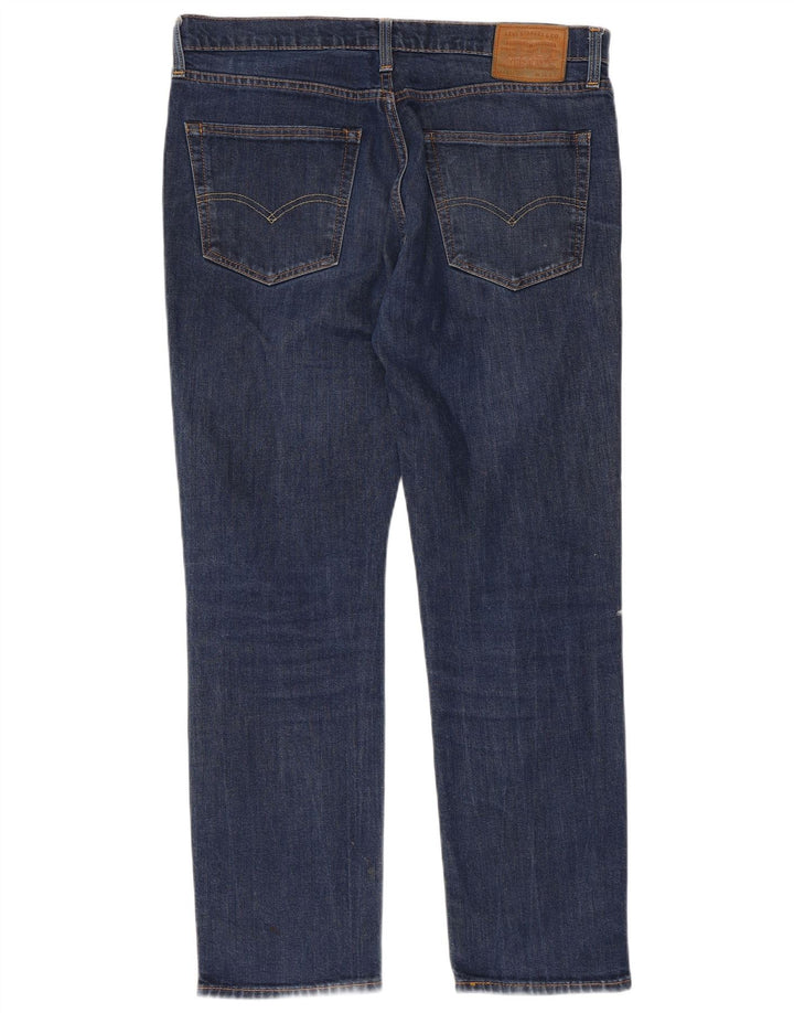 LEVI'S Herre 511 tilspidsede jeans W36 L32 blå bomuld