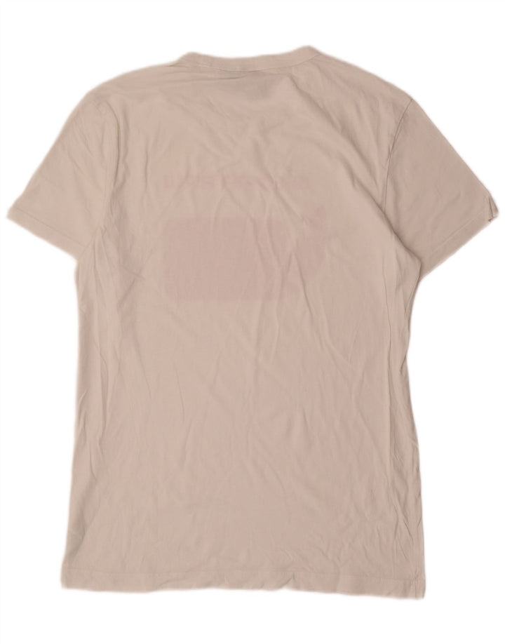 G-Star Herre Grafisk T-Shirt Top Medium Hvid Bomuld