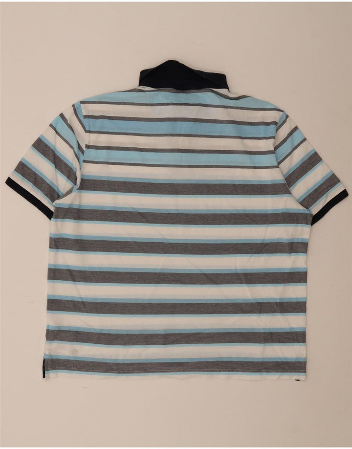 Marks & Spencer Herre Blue Harbor Polo Shirt 2XL Flerfarvet Stribet