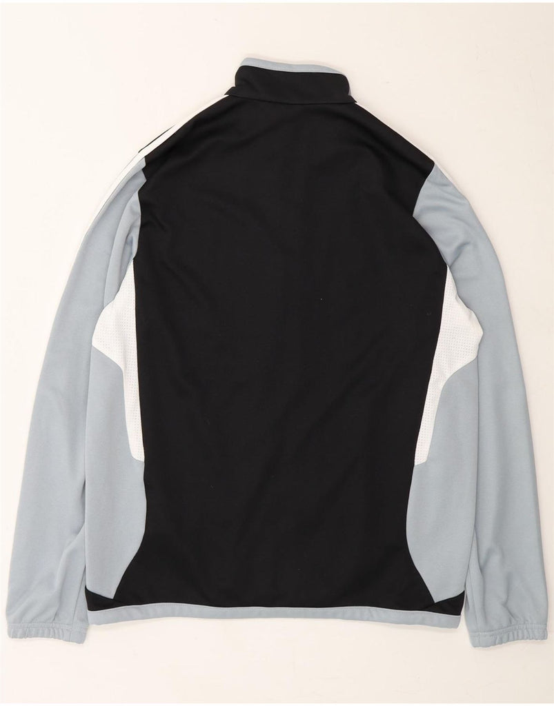 ADIDAS Boys Climacool Tracksuit Top Jacket 13-14 Years Black Colourblock Vintage Adidas and Second-Hand Adidas from Messina Hembry 