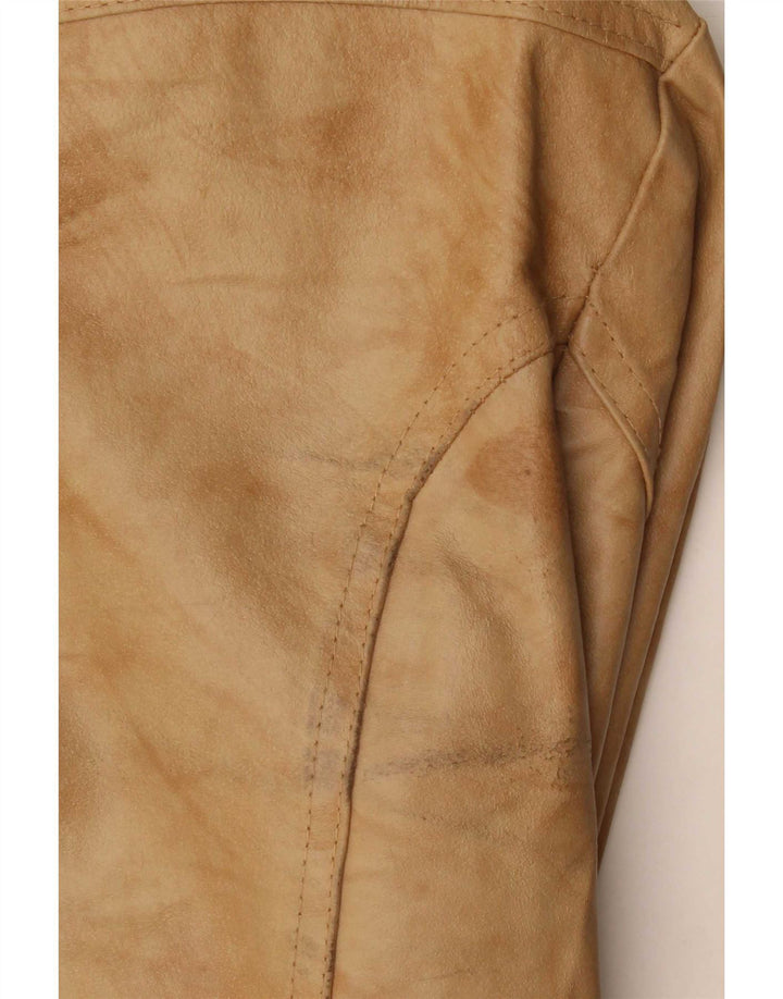 Imperial Dame Læderjakke UK 18 XL Beige