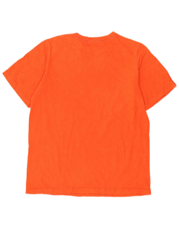 Nike drenge grafisk t-shirt top 13-14 år XL orange bomuld