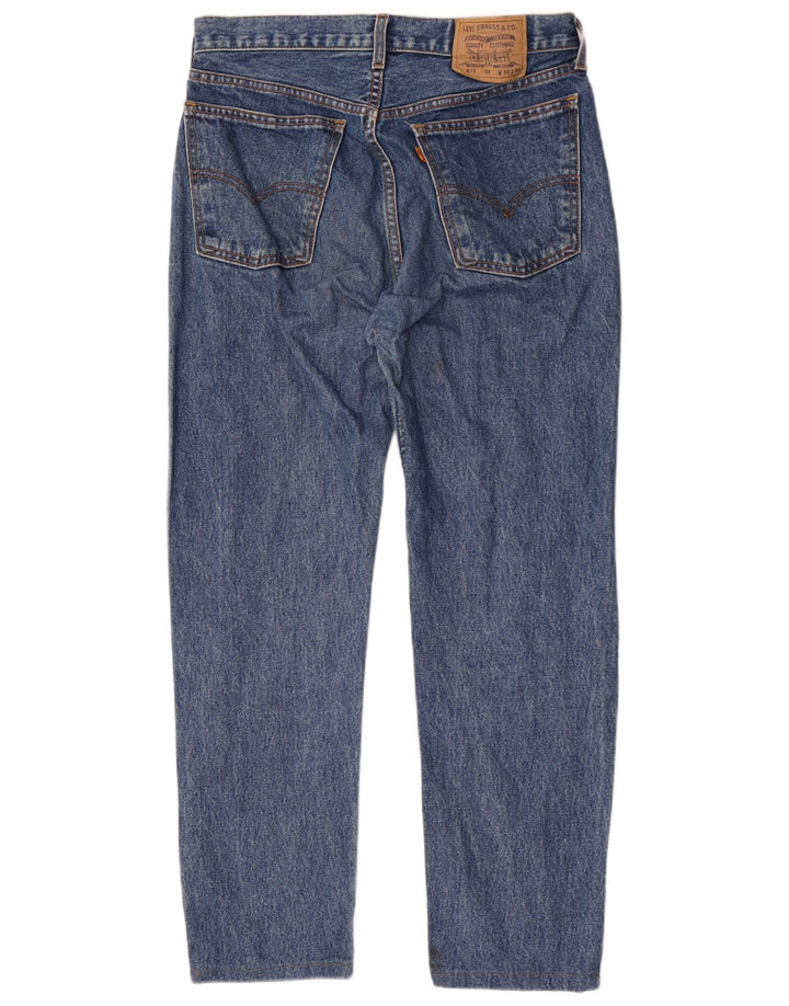 Levi's Herre 615 tilspidsede jeans W36 L29 Blå