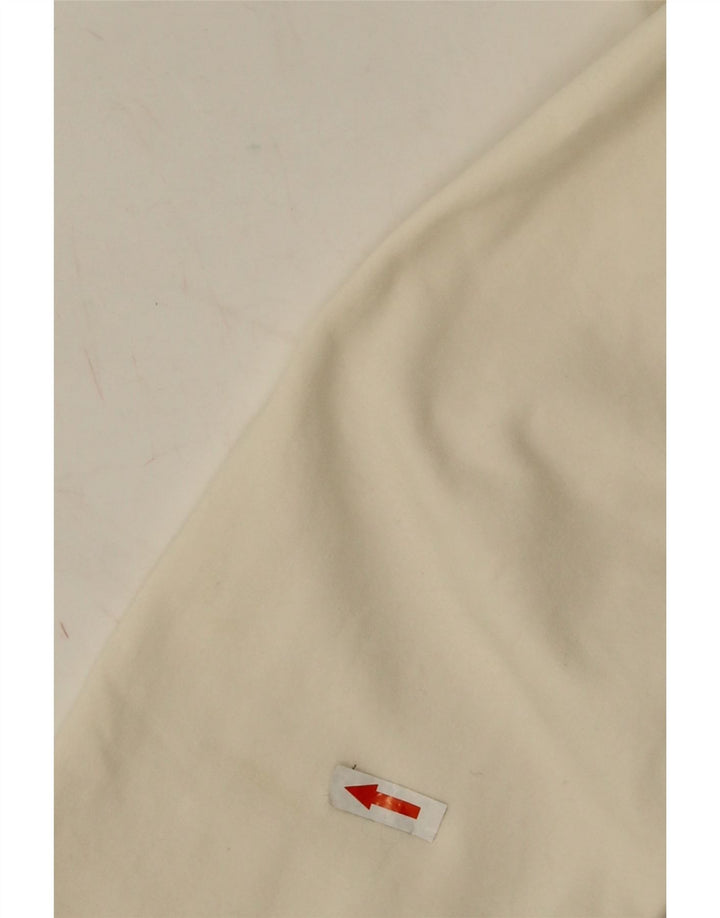 Pirelli Womens Grafisk træningsdragt Topjakke UK 10 Small Off White Bomuld