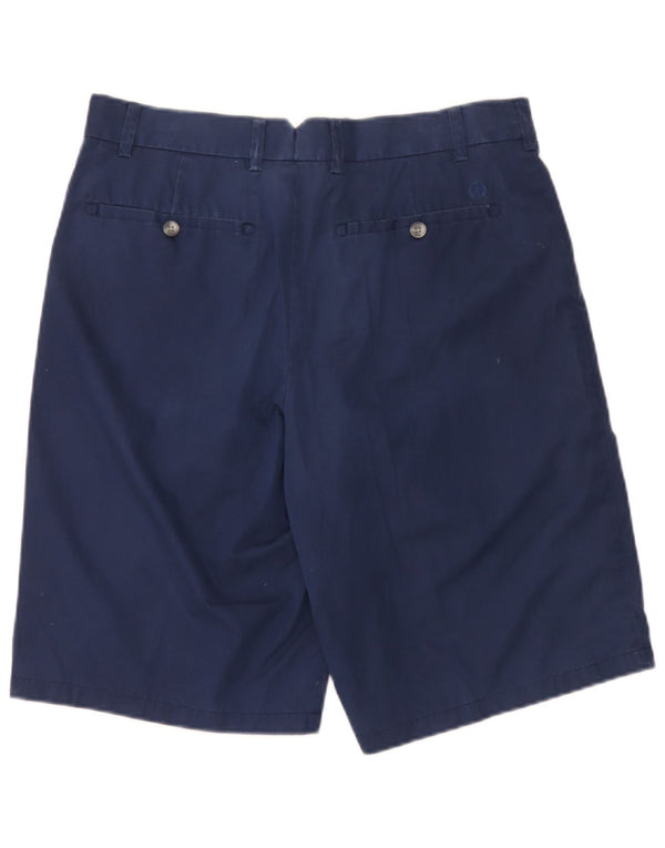 Marks & Spencer Herre Chino Shorts W34 Large Blue Cotton