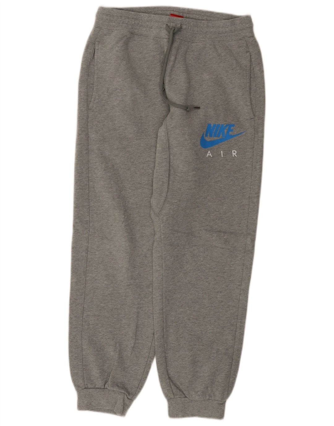 NIKE grafisk træningsdragt bukser til kvinder Joggers UK 14 mellemgrå bomuld