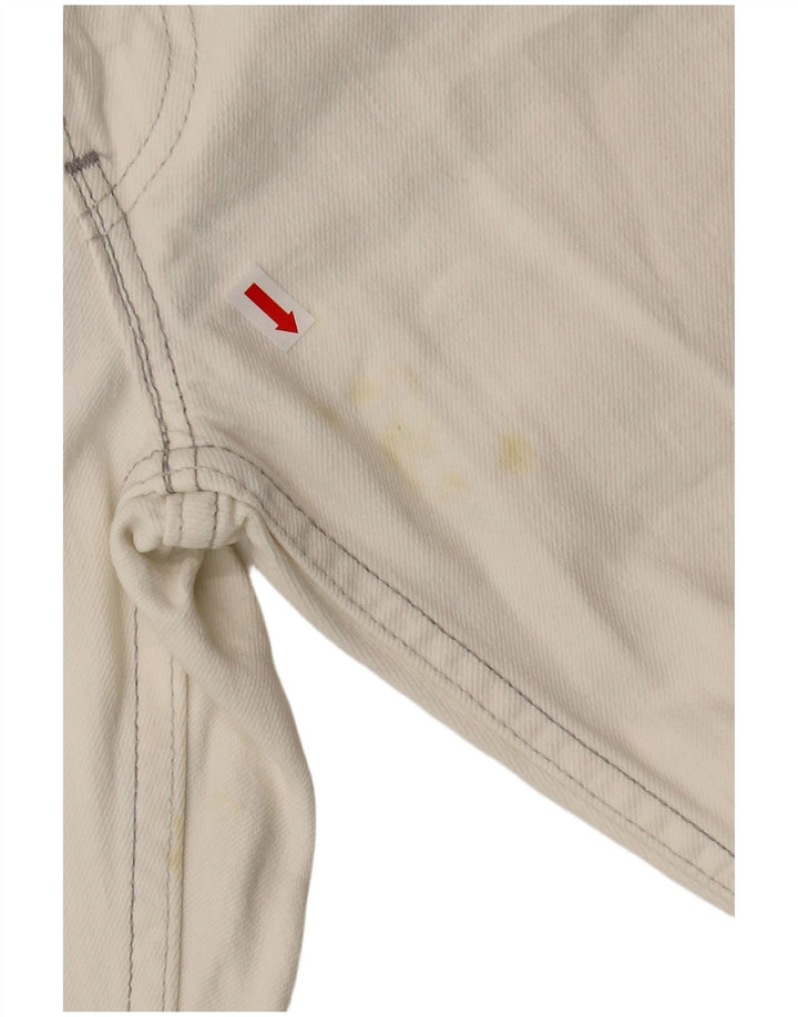 LEVI'S Herre 511 Slim Jeans W31 L34 Off White Bomuld