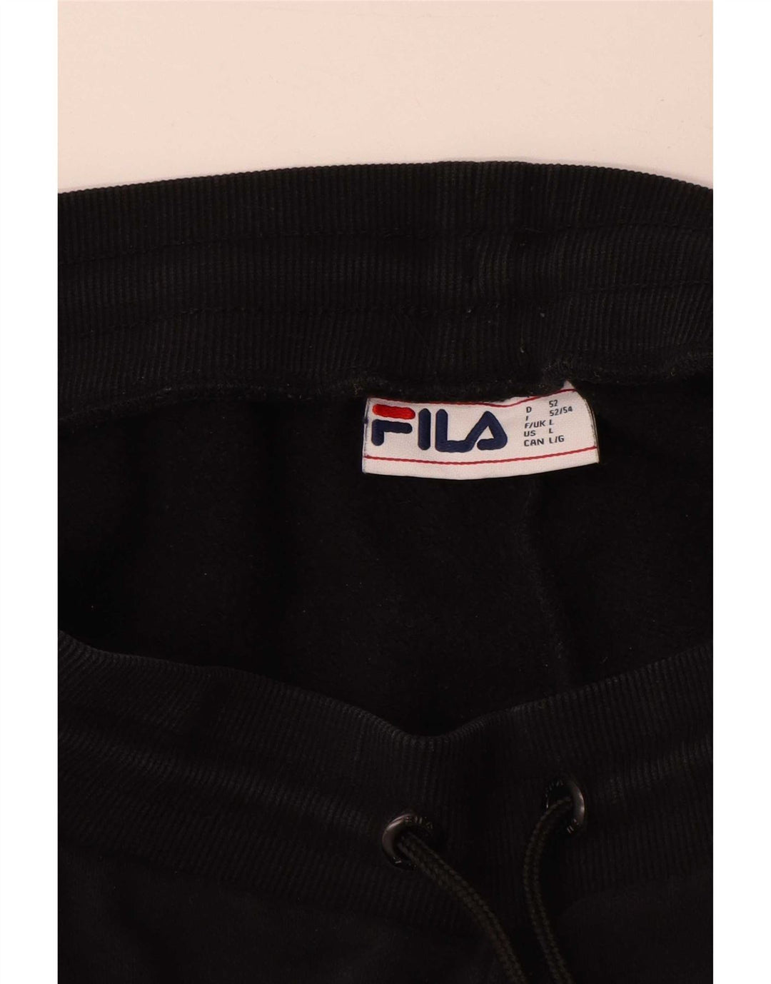 Fila Herre træningsdragt Bukser Joggers Large Black Colourblock