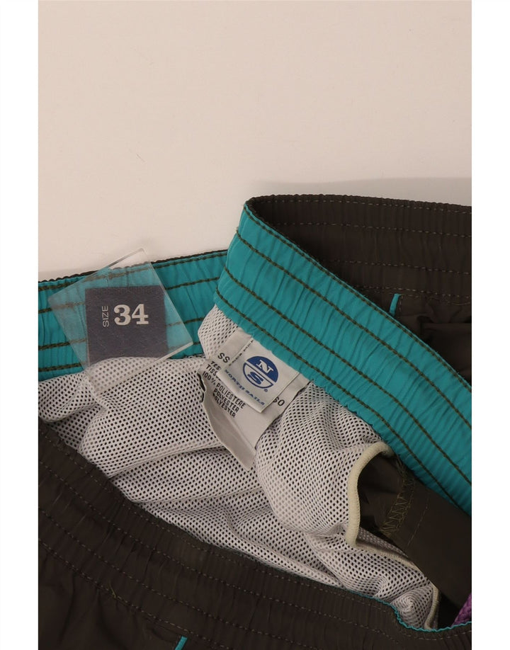 North Sails Herre badeshorts Stor Grøn Polyester