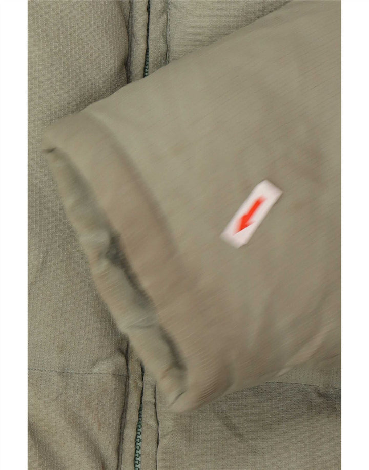 The North Face Herre polstret jakke UK 44 2XL Grøn polyamid