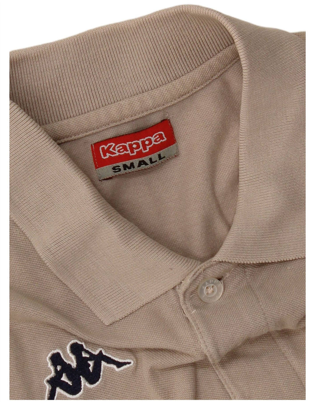Kappa herre polo shirt lille beige