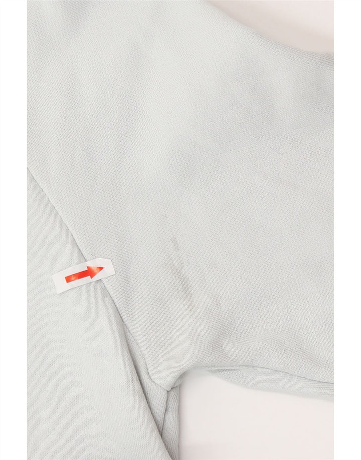Adidas sweatshirt til mænd mellemblå bomuld
