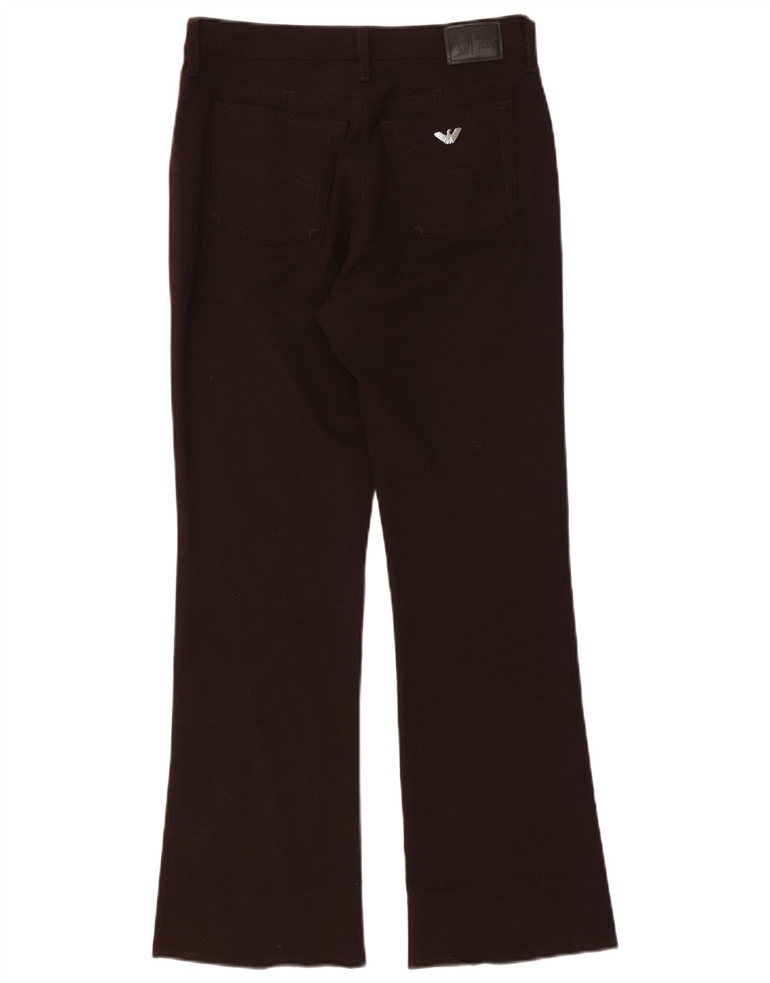 ARMANI Dame Bootcut Casual Bukser W28 L28 Brun