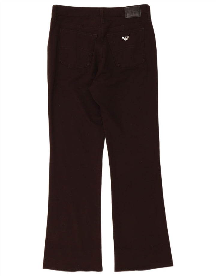 ARMANI Dame Bootcut Casual Bukser W28 L28 Brun