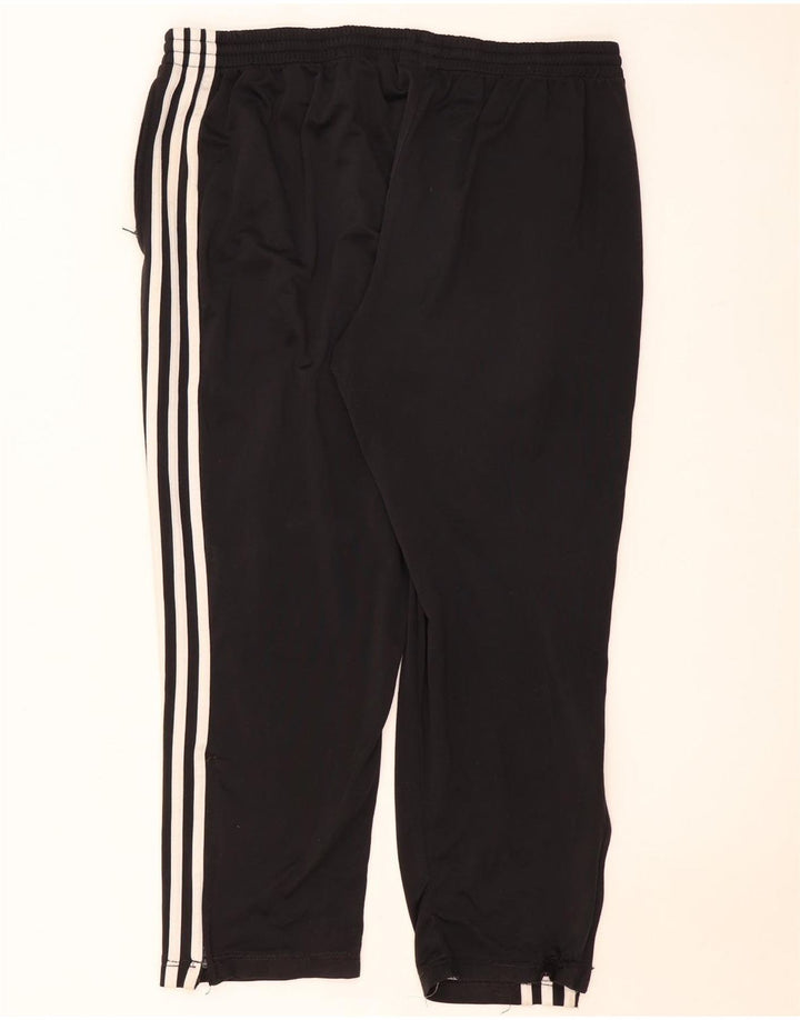 Adidas træningsdragt bukser til kvinder UK 18 XL sort polyester