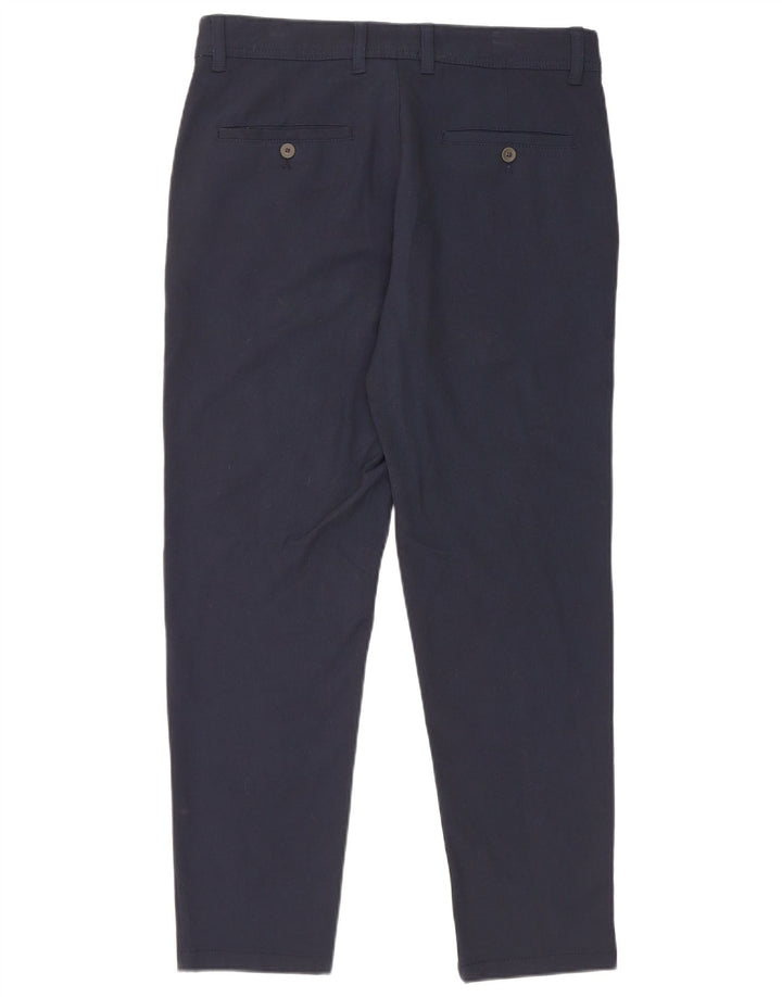 Zara Herre Slim Chino Bukser EU 40 Medium W31 L27 Marineblå