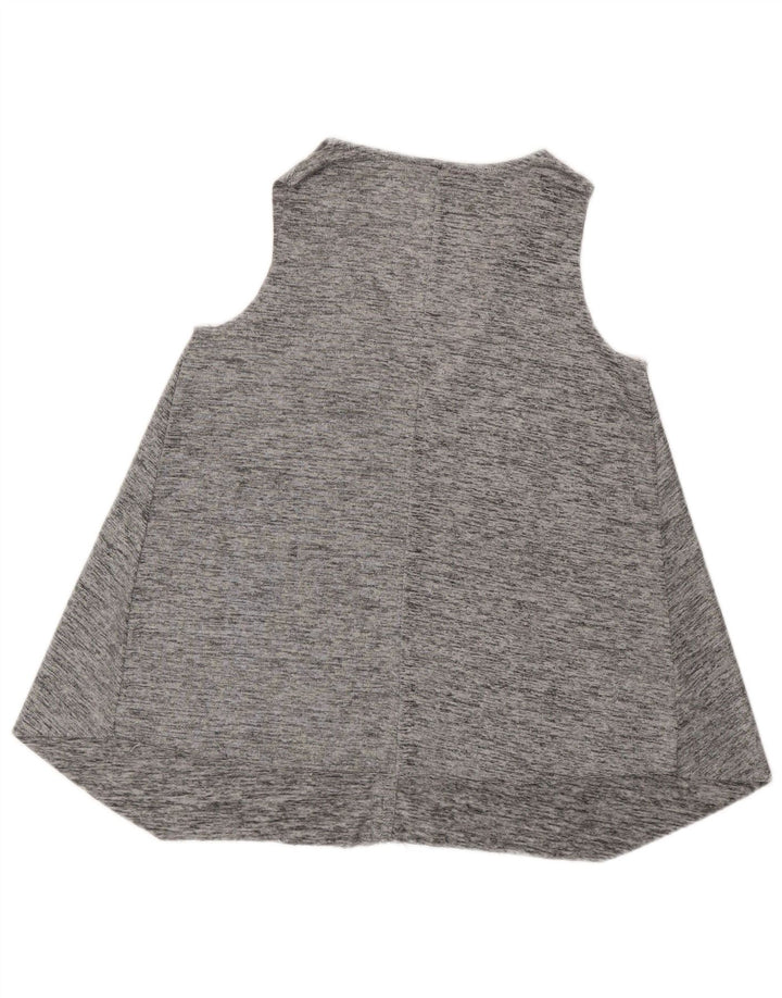 Zara Damevest Top UK 12 Medium Grå Flecked