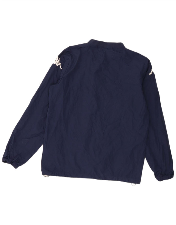 Kappa Herre grafisk grafisk top langærmet medium marineblå polyester