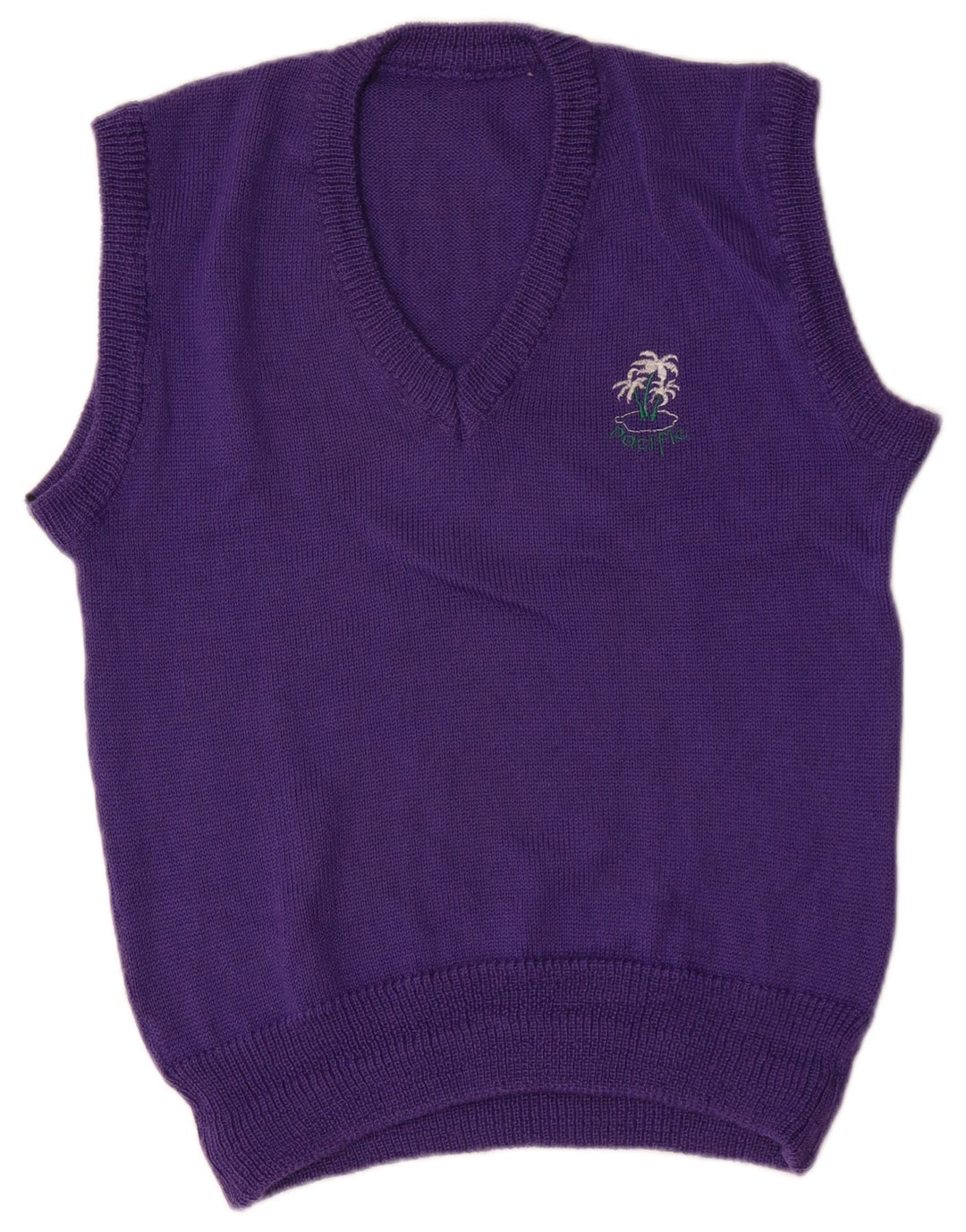 Vintage herrevest tanktop medium lilla