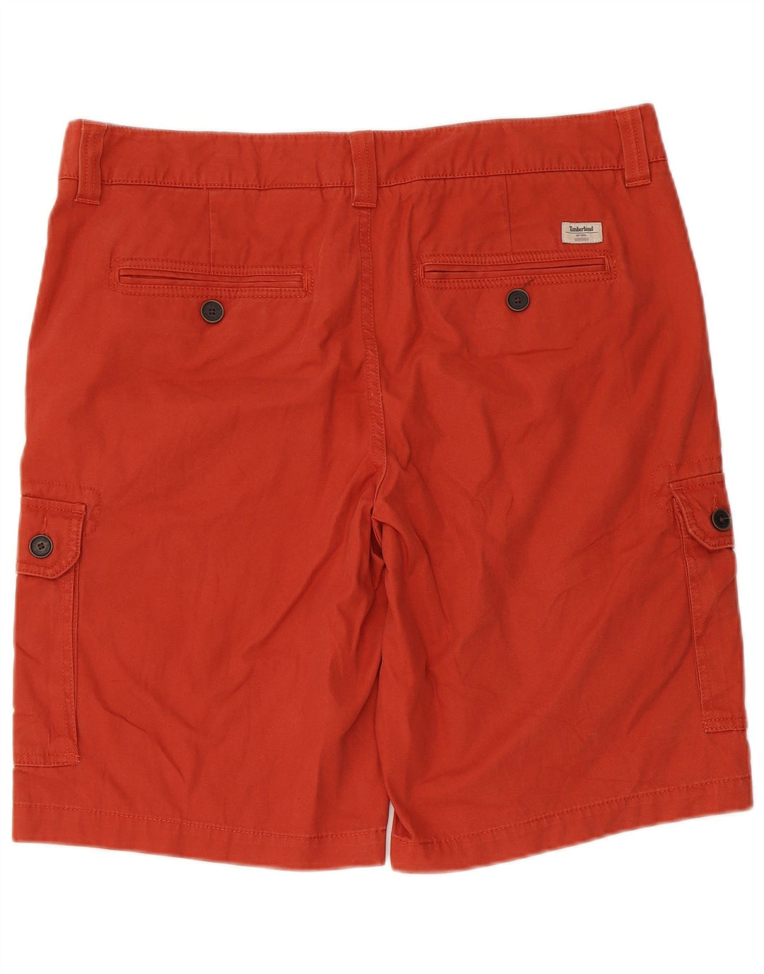 Timberland Herre Cargo Shorts W36 store røde bomuld