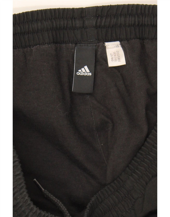 ADIDAS Mens Tracksuit Trousers Medium  Black Vintage Adidas and Second-Hand Adidas from Messina Hembry 