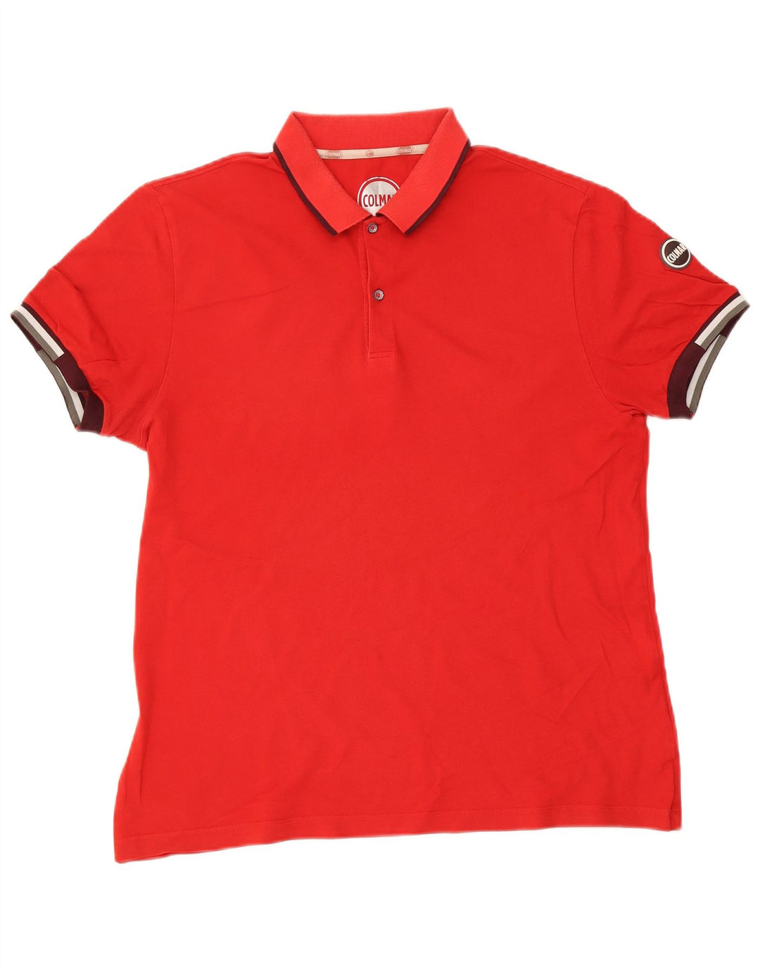 Colmar herre poloskjorte 2XL rød bomuld