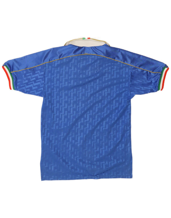 Nike Herre Italien Fodbold Hjem 1994-1996 Fodboldtrøje Lille blå polyester