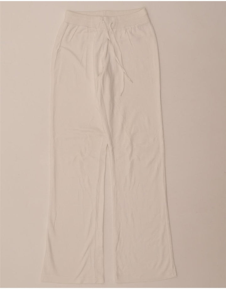 Brugi Dame træningsdragt Bukser UK 10 Small White Bomuld