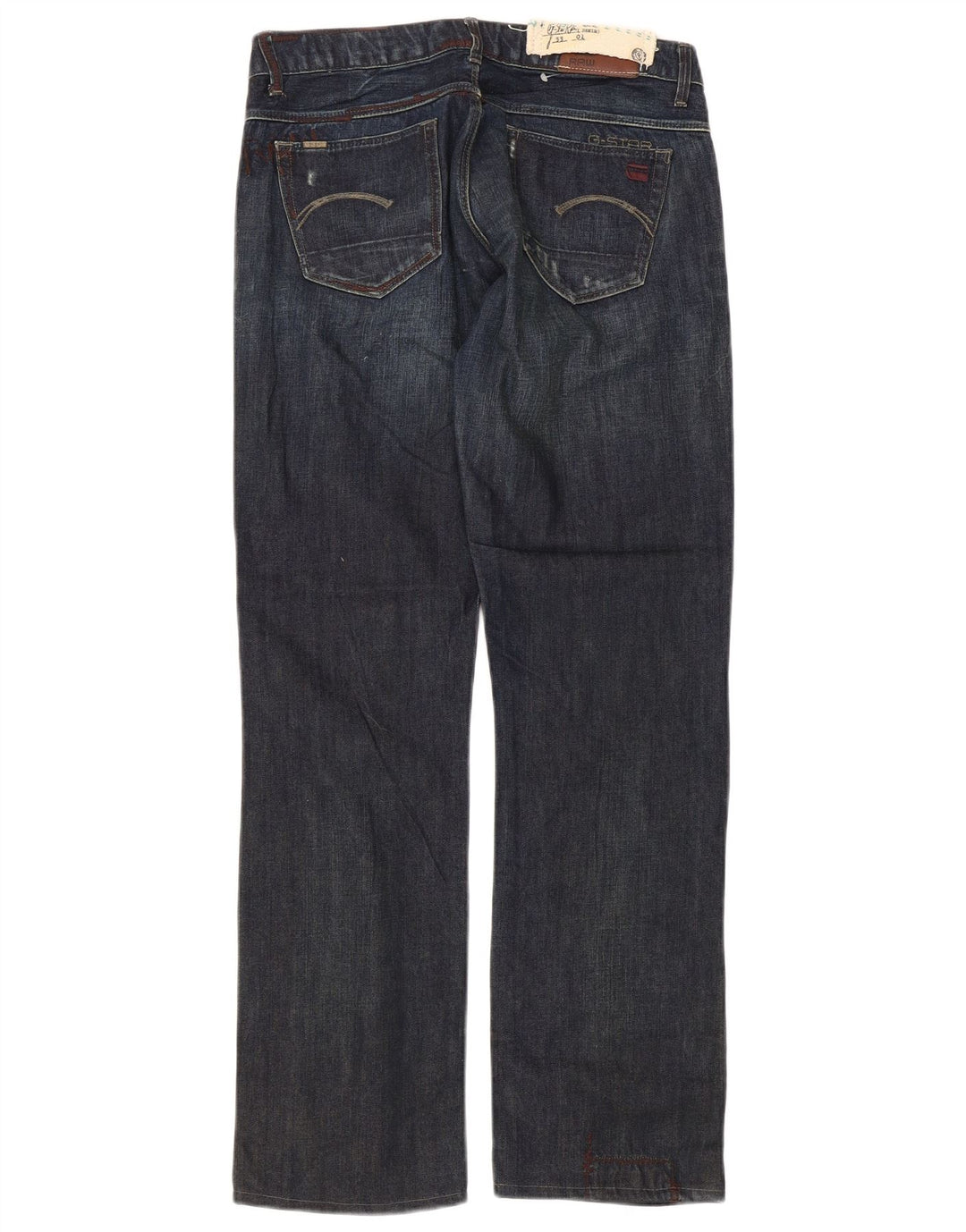 G-Star lige jeans til kvinder W29 L29 marineblå bomuld