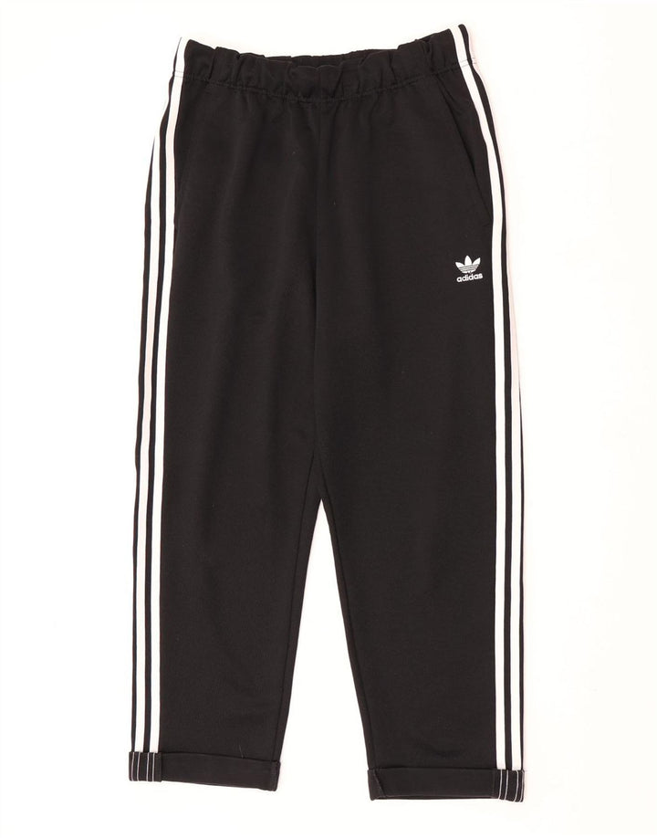 Adidas Træningsdragtsbukser til kvinder UK 12 Medium Sort Polyester
