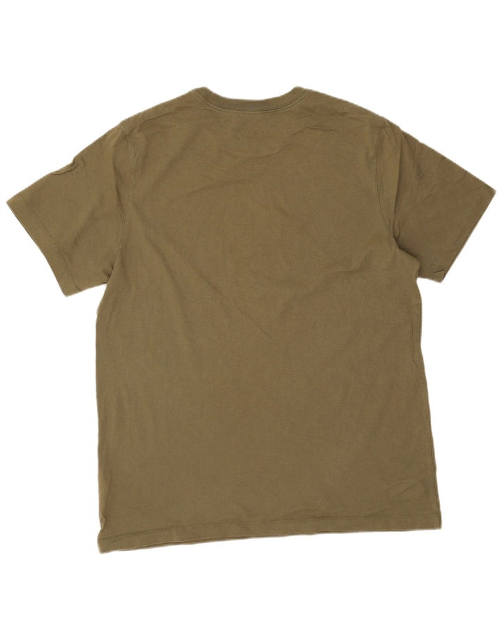 Jordan Herre grafisk T-shirt Top Stor Khaki Bomuld