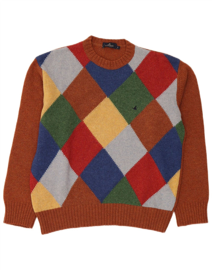 BROOKSFIELD Herre trøje med rund hals IT 50 Medium Brun