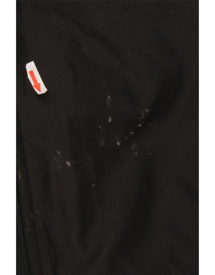 Kappa Herre Windbreaker Jacket UK 42 XL Sort Polyester