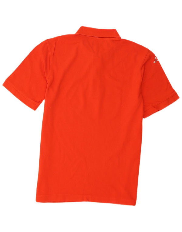 Kappa herre poloshirt Medium orange bomuld